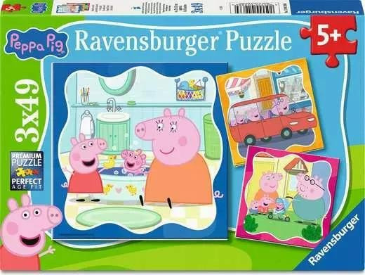 Ravensburger Peppa Pig Familie zuerst! Puzzle, ab 5 Jahre - Bild 1