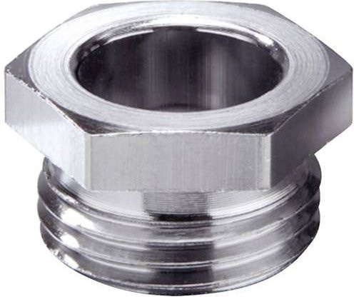 Wiska SBK24 Cr schlagfeste Schraubbuchse M24 aus Metall in Silber - Bild 1