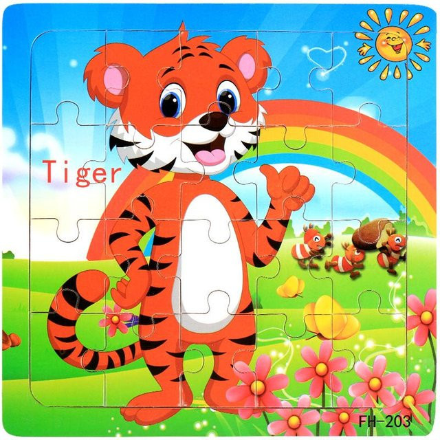 Bai Fen Bai dolls and toys 3D Puzzle, Cartoon Tier Fahrzeug, 20-teiliges Set, ab 14 Jahren - Bild 1