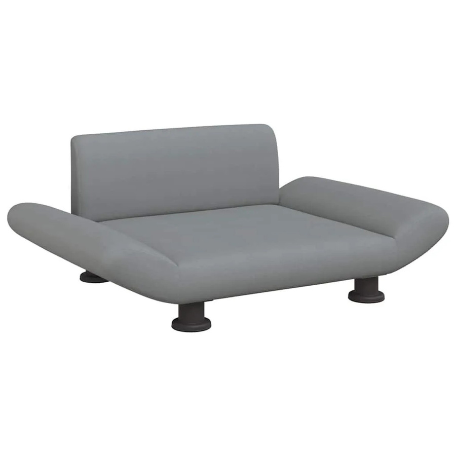 vidaXL Hundebett in Hellgrau aus Stoff mit B/T/H: 70 x 45 x 28 cm - Bild 2
