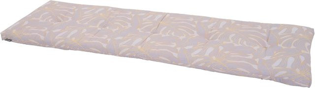 Siena Garden Bankauflage Comfort Tropische Blätter, B/T/H: 140 x 44 x 7 cm, Multicolour - Bild 1