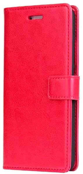 Retro Ledertasche Flip-Cover für Nokia 5 5.1 Plus und Nokia X5 in Hellrosa - Bild 1