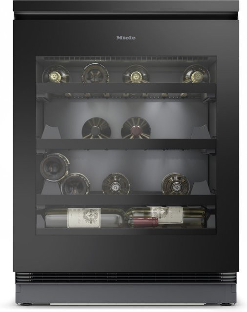 Miele Unterbau-Weintemperierschrank in Schwarz - Bild 1