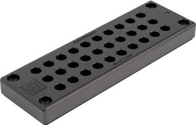 LAPP SKINTOP MULTI Version 3 Kabeldurchführungsplatte aus Polycarbonat in Schwarz mit maximalem Klemm-Ø von 6 mm - Bild 1