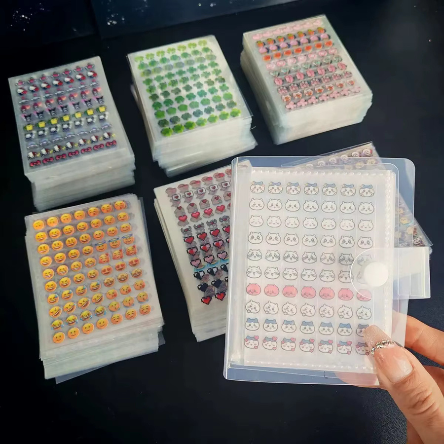 Bandai Hachiware Mini-Deko-Aufkleber Nail Art Mini-Sticker, Unisex - Bild 4