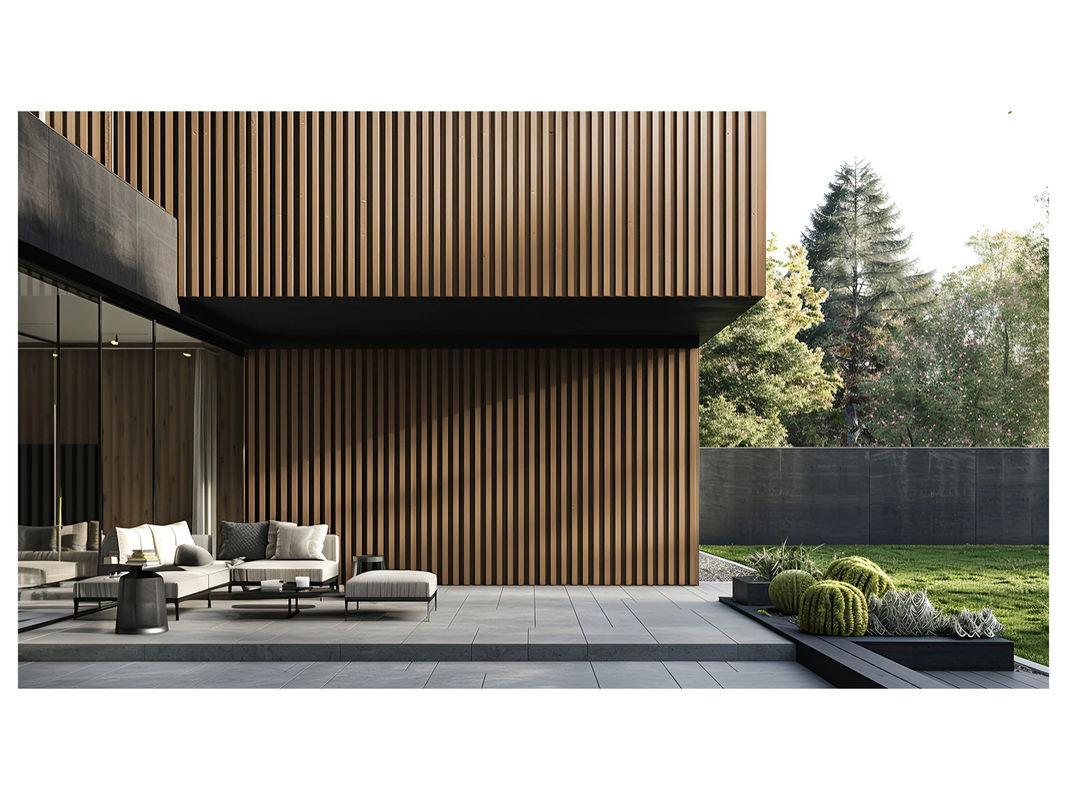 Home Deluxe WPC Fassadenverkleidung DUVAR in Teak, 20 m² - Bild 2
