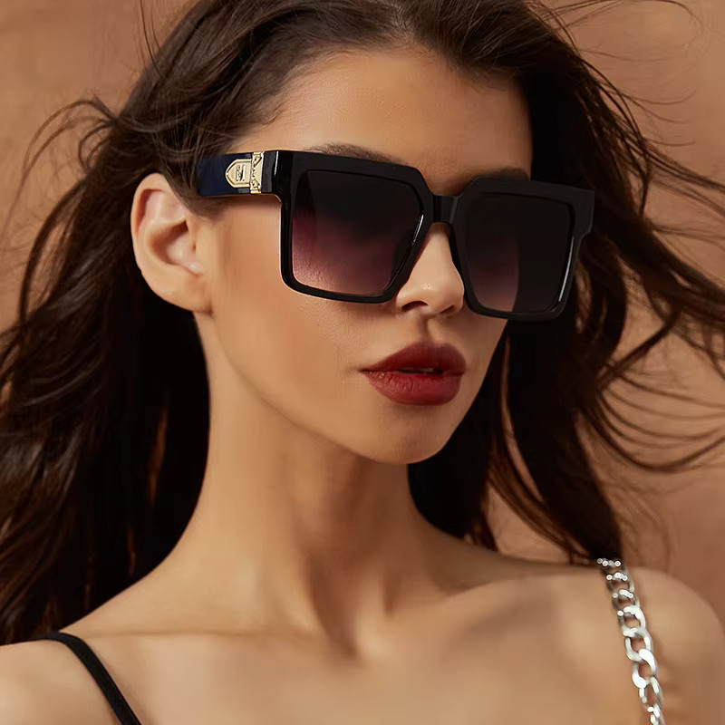 BOLGARENI Sonnenbrille, quadratisch, Vollrand, Kunststoff, schwarz, Unisex - Bild 2