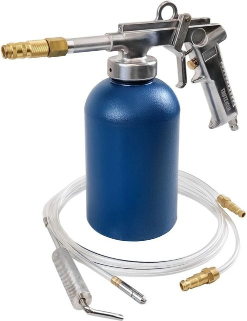 TRUTZHOLM Druckbecherpistole zur Hohlraumversiegelung mit 1100 ml Tank in Blau - Bild 1