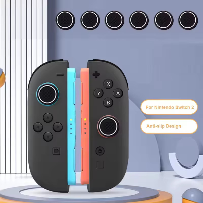 TECTINTER Silikon-Analogstick-Griffkappen im 4er-Set für PS5, PS4, PS3, Nintendo Switch, Xbox One, Xbox Series X/S und Xbox 360 Controller - Bild 2