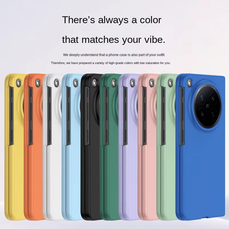 Ultradünne Hartschutz-Hülle für OPPO Find N6 Find N5 Find N3 in Blau mit Kameraschutz und stoßfestem Design - Bild 5