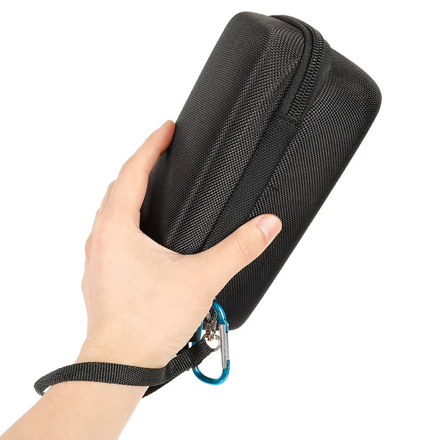 ALLOET Aufbewahrungstasche für JBL Flip 5 Bluetooth-Lautsprecher, Hartschalen-Schutzhülle, Schwarz - Bild 3