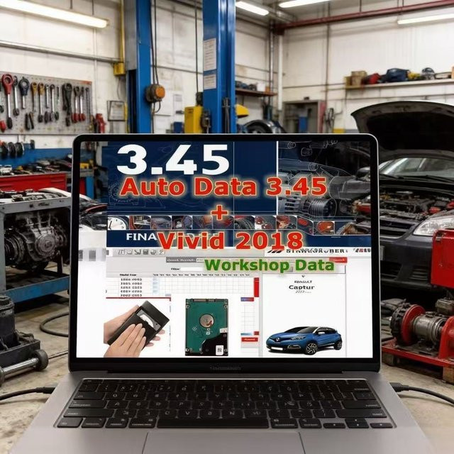 AccuCar Kfz-Software Vivid Workshop Data 3.45 auf HDD, Mehrsprachig, Atris-Stakis Technik 2018.01V - Bild 1