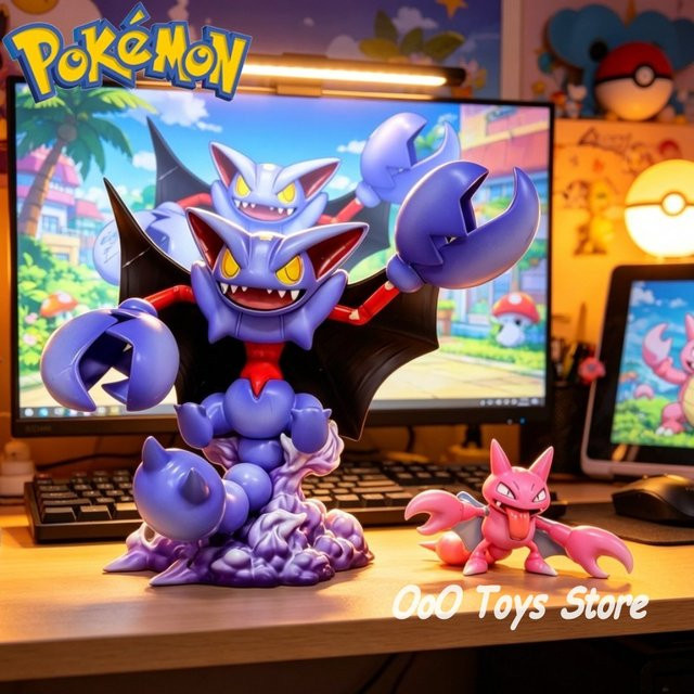 Bandai Pokémon Gliscor und Gligar Actionfiguren, Kunststoff, Bunt / Mehrfarbig - Bild 1
