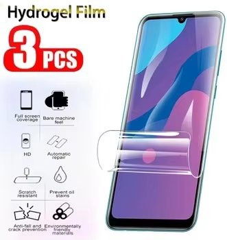 Caynes Hydrogel Displayschutzfolie Transparent für iPhone 11 bis iPhone 17 Pro Max Full Cover HD Soft Film - Bild 1