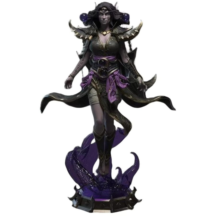 Saratás Fantasy-Figur, 3D-gedruckte Statue, Maßstab 1:10, Harz - Bild 2