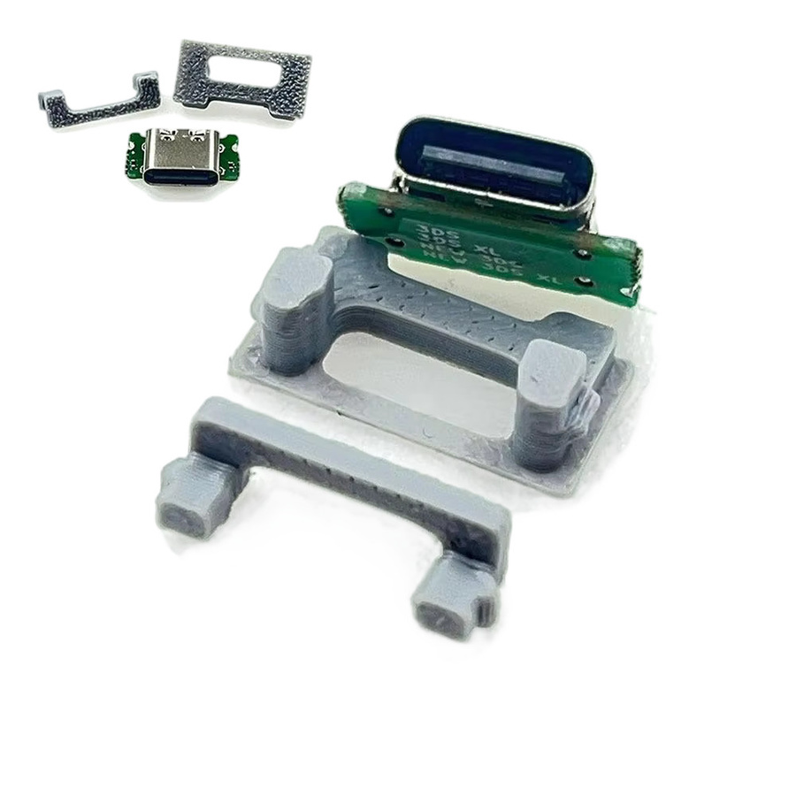 USB-C-Ladeanschluss Konverter für Nintendo 3DS, 3DS XL, New 3DS und New 3DS XL als Ersatzteil für die Spielkonsole - Bild 2