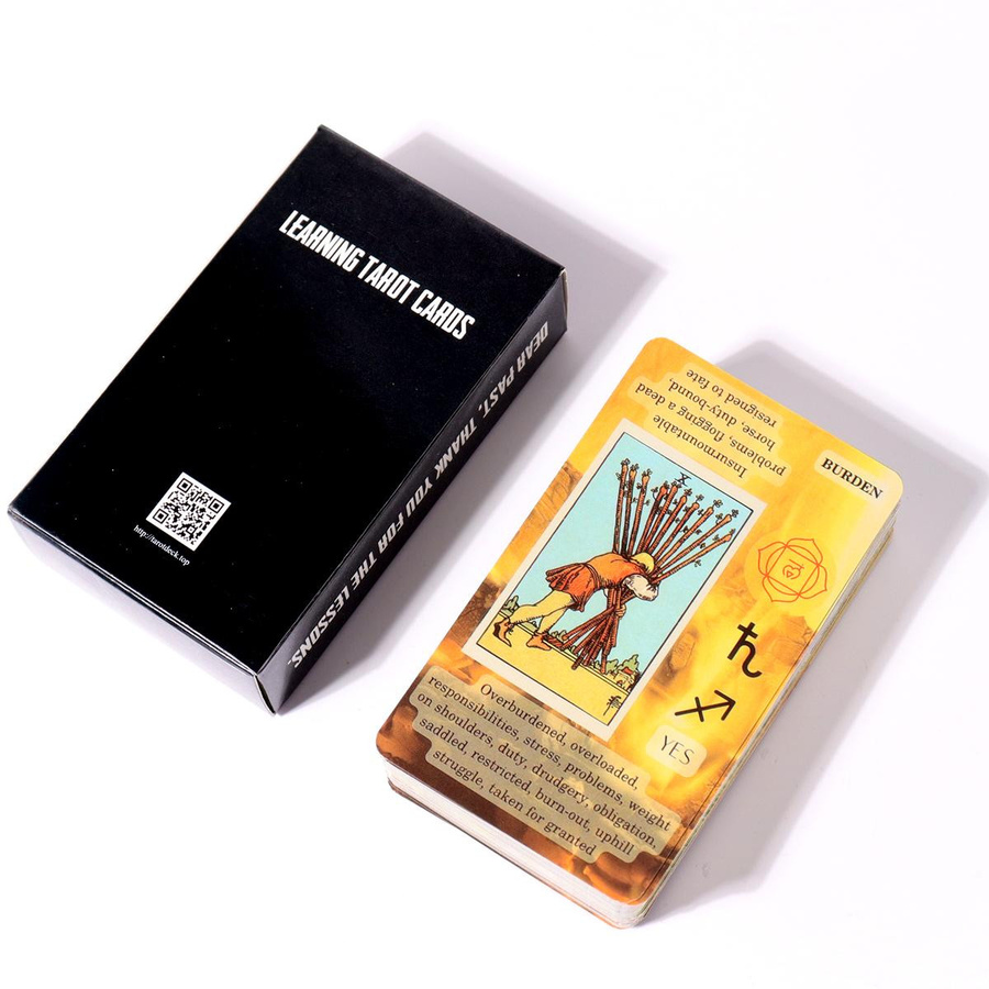 Tarot Lover Anfänger-Tarotkarten, Tarot-Deck, Pokergröße - Bild 4