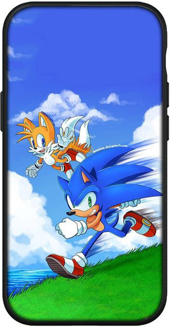 Handyhülle Sonic the Hedgehog Forces Comics Design für iPhone, Samsung Galaxy, Xiaomi Redmi und andere Modelle von MINISO in Terra - Bild 1