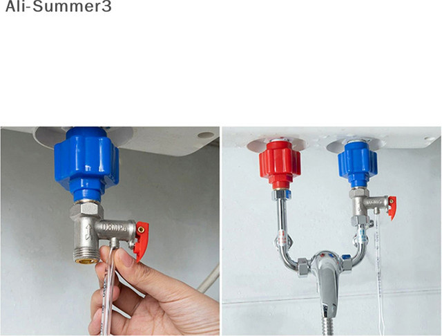 Sicherheitsventil für elektrische Warmwasserbereiter aus Kupfer in Silber, 1/2 Zoll (DN15), einstellbares druckreduzierendes Federentlastungsventil - Bild 1