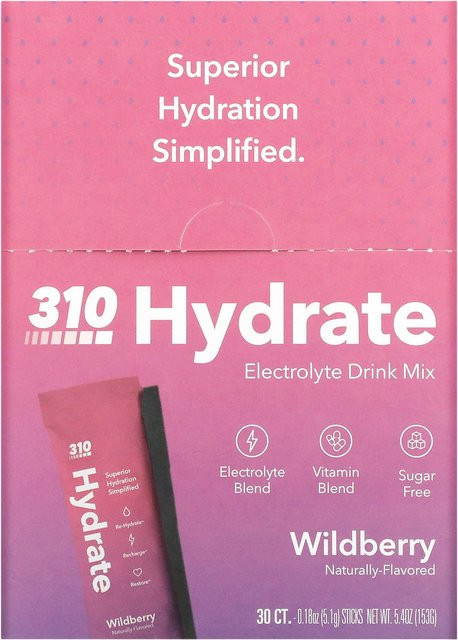 310 Nutrition, Getränkepulver, Himbeere, 30 Sticks - Bild 1