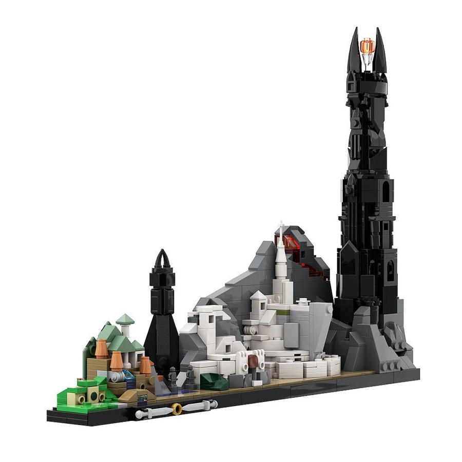 Gobicks City Skyline Architektur Bausteine Lernspielzeug - Bild 3