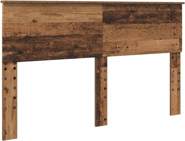 vidaXL Kopfteil aus Holzwerkstoff in Altholz-Optik, Braun, Breite: 150 cm - Bild 1