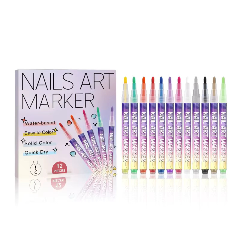 PKFC Nagelstift, mehrfarbig, matt, Unisex - Bild 4