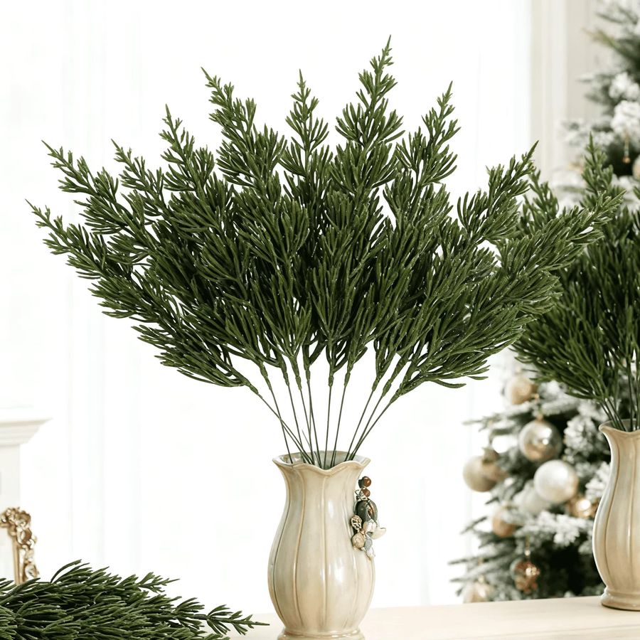 Smr Künstliche Pflanzen in Grün für Dekoration von Wohnzimmer, Garten und Hochzeit - Bild 4