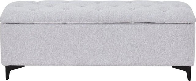 Vente-unique Sitzbank Sabilo in Beige aus Stoff mit einer Breite von 120 cm - Bild 1