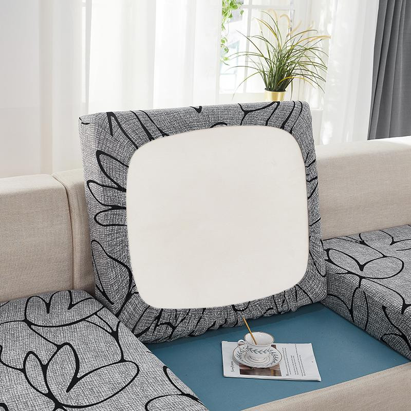 BRHUIXUE Elastischer Ecksofa-Bezug für L-förmige Sofas, Bunter Stretch-Couchbezug mit Grafik-Design, Größe S, 1 Stück - Bild 2