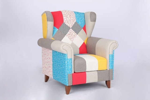 Polstersessel Loretta von Prestige Home in Bunt, B/T/H: 86 x 81 x 105 cm - Bild 1