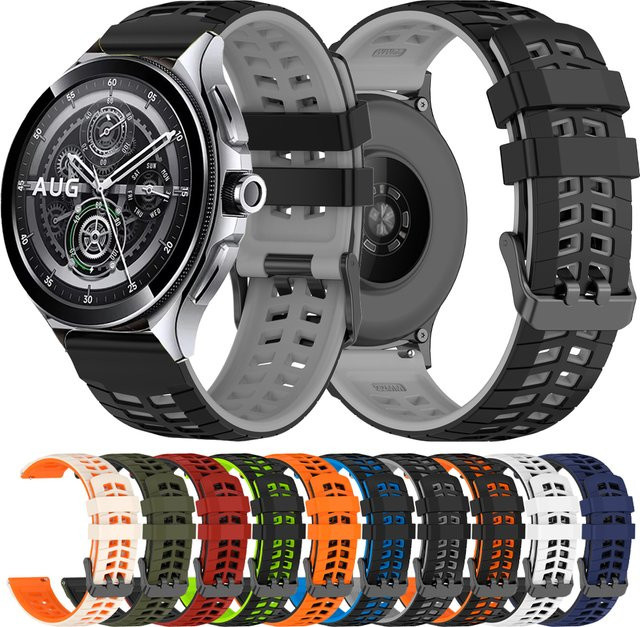 Xiaomi Uhrenarmband Silikon, 22 mm, Multicolor, Unisex - Bild 1