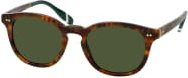 Polo Ralph Lauren PH 4206 Sonnenbrille, Rund, Vollrand, Kunststoff, Damen, braun, grün - Bild 1