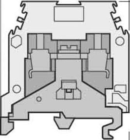 Krüger-Werke GmbH Klemme M 4/6.P in Grau - Bild 1