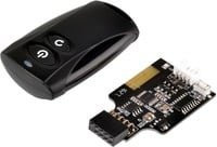 SilverStone SST-ES02-USB Fernbedienung in Schwarz - Bild 1