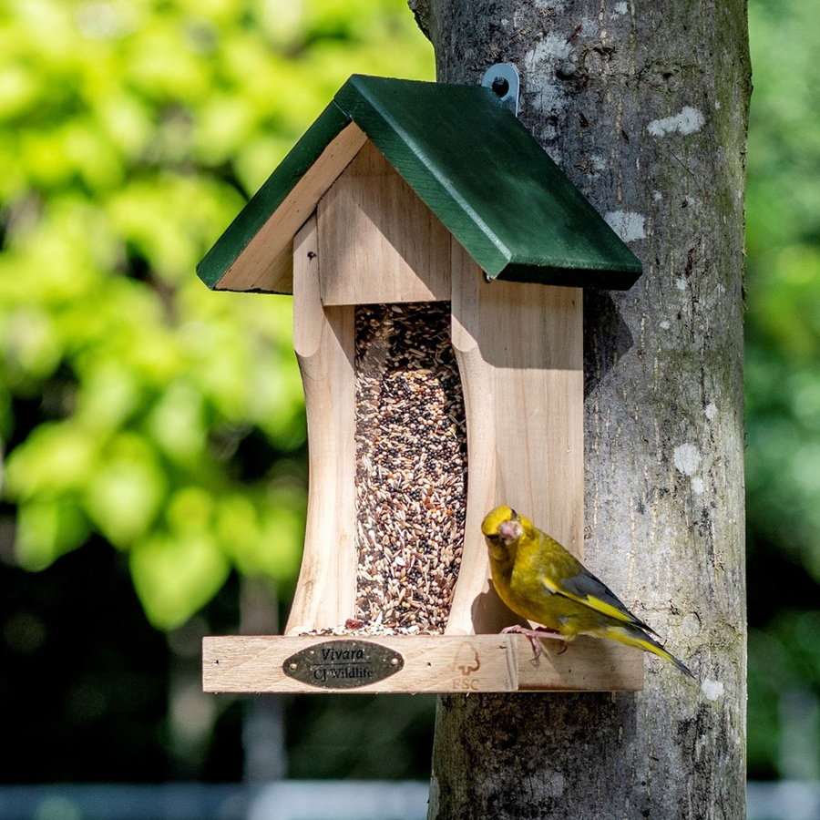 CJ Wildlife Futterhaus Bremen in Grün und Braun aus Kunststoff - Bild 2