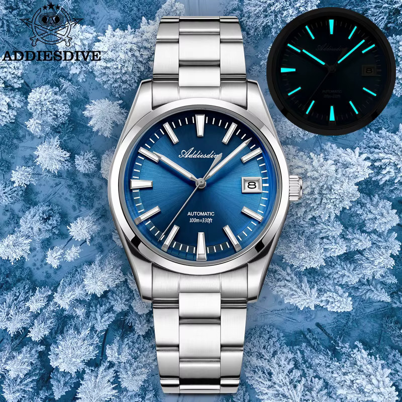 ADDIESDIVE Armbanduhr, Automatik, Edelstahl, 39 mm, Herren - Bild 2