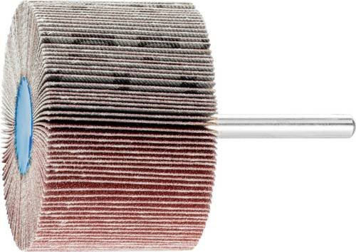 PFERD Korund Fächerschleifer Durchmesser 80 mm, Schaft-Ø 6 mm, 10 Stück, Multicolor - Bild 1