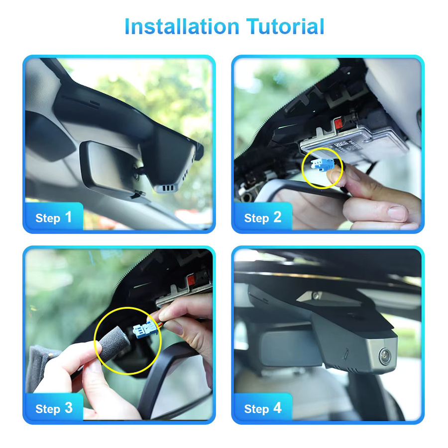 ARB 4K UHD Dashcam in Schwarz für Opel Mokka 2021-2025 und Opel Corsa 2020-2025 - Bild 3