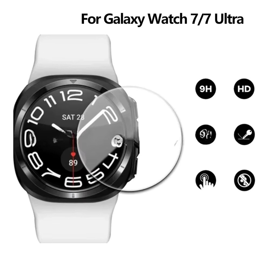 Mptionx Displayschutzfolie für Samsung Galaxy Watch 7/FE/Ultra, Glas - Bild 6
