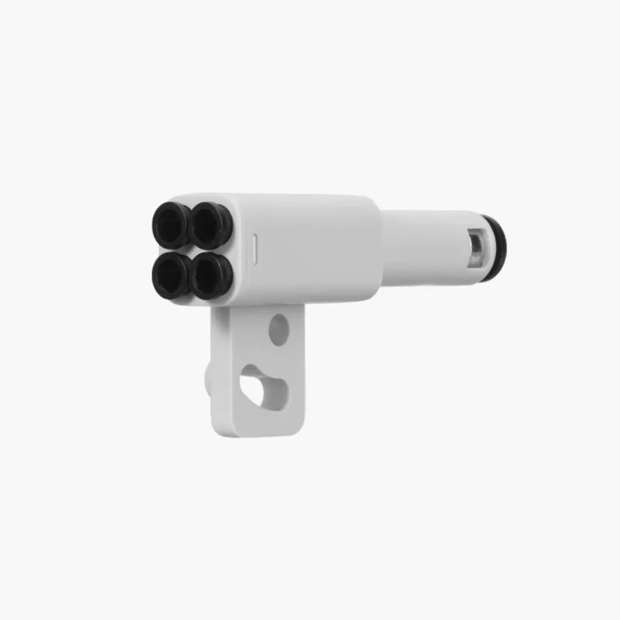 Bambu Lab 4-in-1 PTFE-Adapter AMS Material-Hub und Erweiterungsanschluss für X1, X1C, P1S, P1P und P2S 3D-Drucker in Weiß - Bild 3