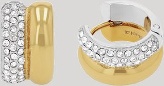 Joop! Creolen, Gold/Silber, Unisex - Bild 1