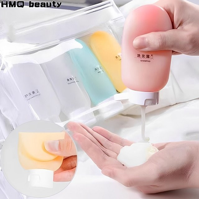 HMQ beauty Reiseflasche, nachfüllbare Kosmetik-Tube, auslaufsicher - Bild 1