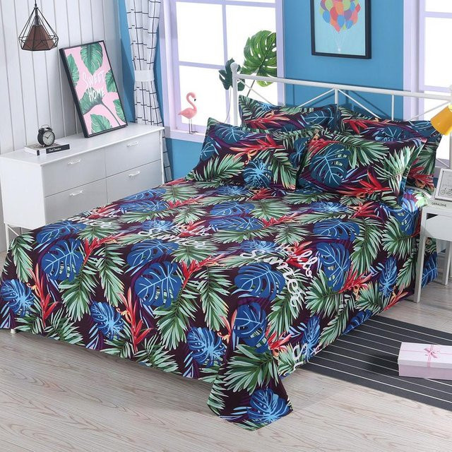 L.RIDING PULO Flanell-Bettlaken aus Polyester, allergikerfreundlich und hautfreundlich, Mehrfarbig, B/T: 160 x 230 cm - Bild 1