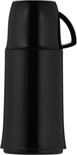 Helios Isolierflasche Schwarz 0,25 l, Höhe: 20,5 cm - Bild 1