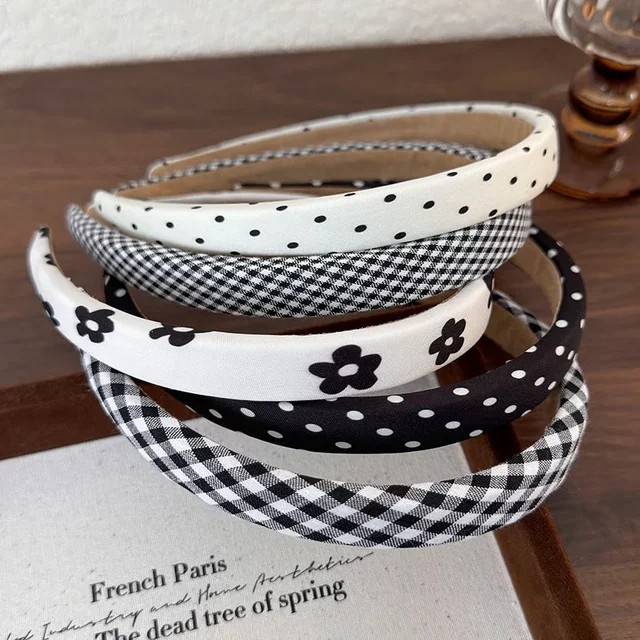 eTya Haarbänder, Polka Dot, Blumendruck, Damen - Bild 1