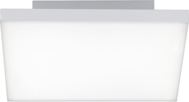 JUST LIGHT Moderne LED Deckenleuchte in Weiß mit Fernbedienung und Dimmfunktion - Bild 1