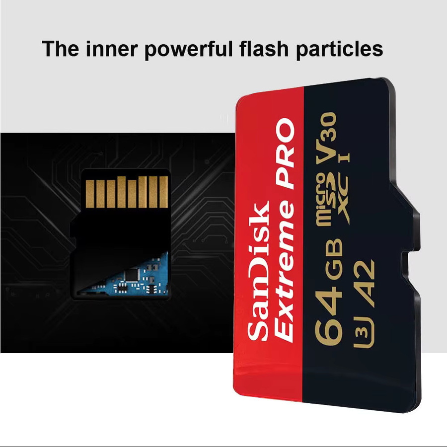 SanDisk Extreme PRO MicroSD Speicherkarte, Klasse 10, U3, V30, A2, Multicolor - Bild 3