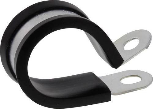 Wiska Schlauchhalter BMCC-37-44 aus Edelstahl, 10 Stück, Schwarz - Bild 1