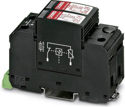 Phoenix Contact Überspannungsschutz-Ableiter VAL-MS 800/30 VF/FM Schwarz für Verteilerschrank 15 kA - Bild 1